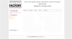 Desktop Screenshot of cap-hat-factory.com